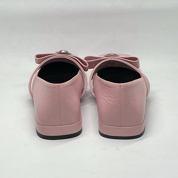 Versace Gianni Leather Ballerina Flats size 38 - Picture 7 of 12